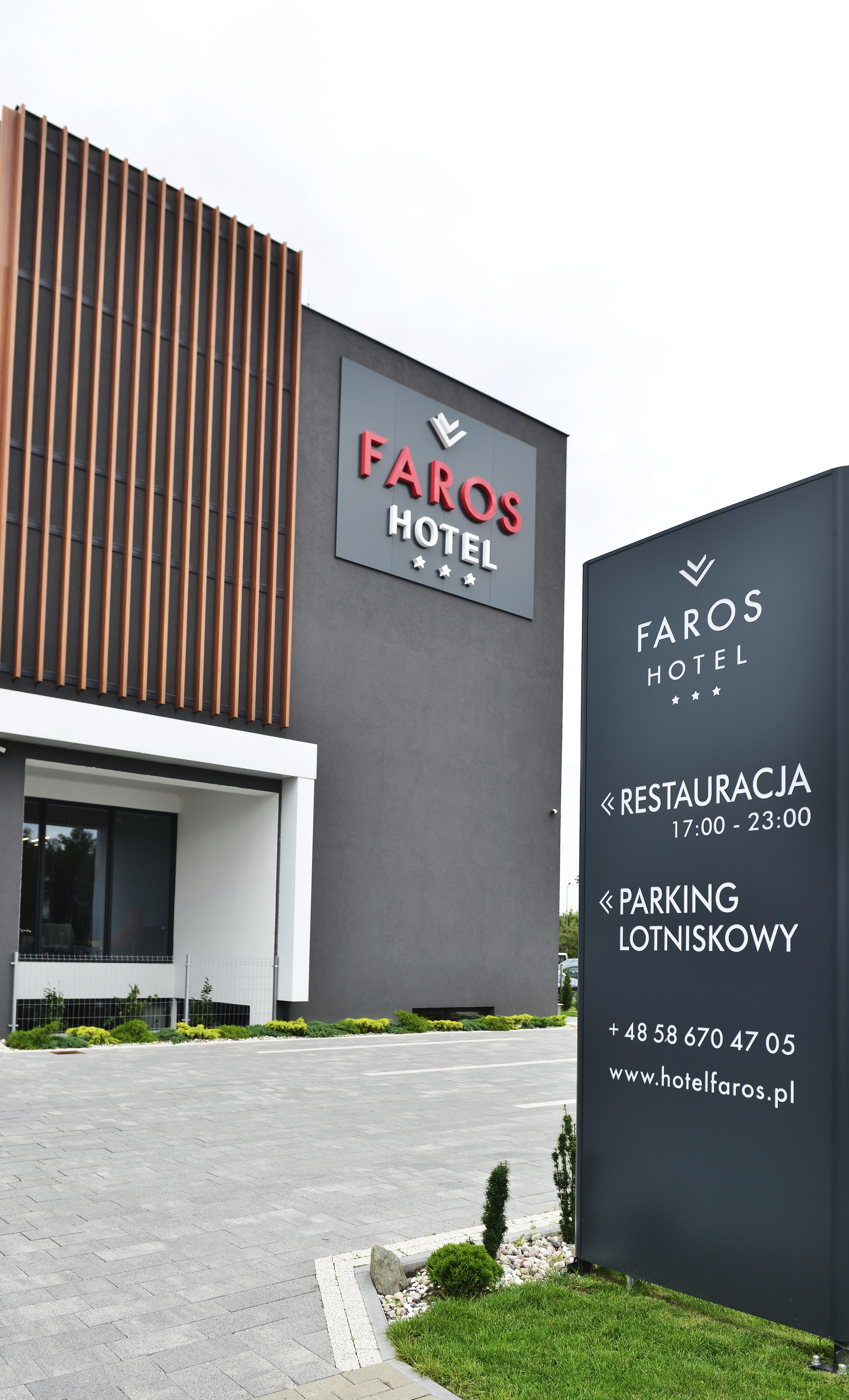 Hotel Faros Gdansk Airport Exterior foto